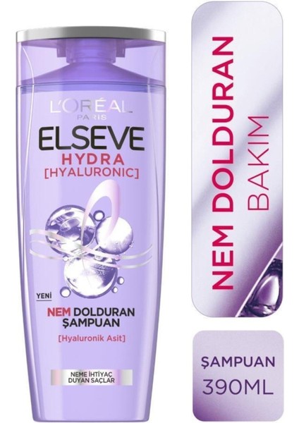Hydra [Hyaluronic] Nem Dolduran Şampuan 390ml
