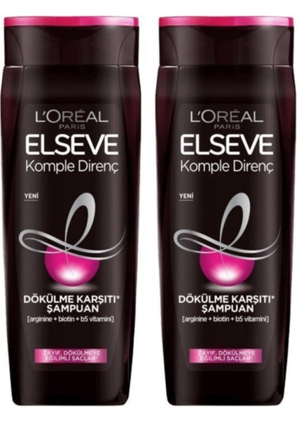 Komple Direnç Karşıtı Şampuan 390 Ml X2