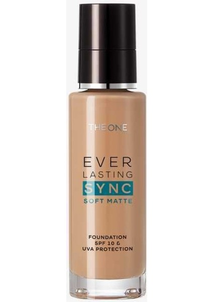 The One Everlasting Sync Soft 12 Saat Kalıcı Mat Fondöten-Beige Warm