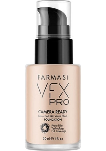 Vfx Pro Camera Ready Foundation Porcelain 02 30 ml