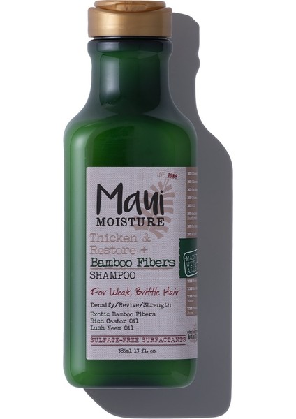 Mauı Bamboo Fibers Shampoo 385 Ml