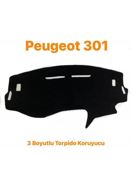 Peugeot 301 3boyutlu Deri Kapitone Torpido Örtüsü+Bagaj Organizer