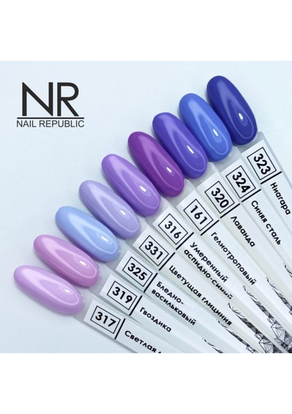 Nr Nail Republic Kalıcı Oje 10 ml 323