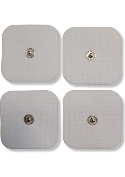 Tens Pedi - Tens Elektrot - 4 Adet 5x5 Çıtçıtlı - Universal