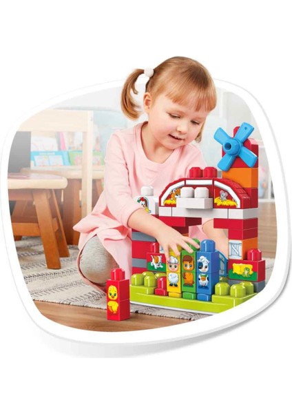 Fisher Price Mega Bloks Müzikli Çiftlik Oyun Seti GCT50