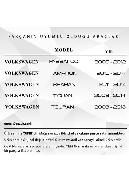 DNC Auto Part Volkswagen Passat Golf Jetta Tiguan Için Cam Açma Düğmesi Kapağı