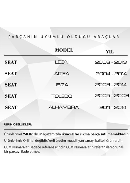 DNC Auto Part Volkswagen Passat Golf Jetta Tiguan Için Cam Açma Düğmesi Kapağı