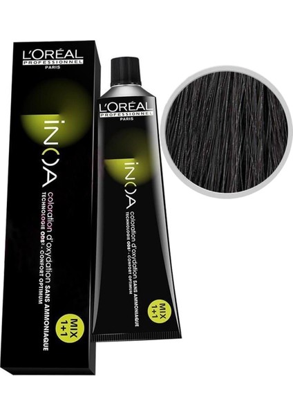 Inoa Saç Boyası 4.0 Yoğun Kahve 60 Ml