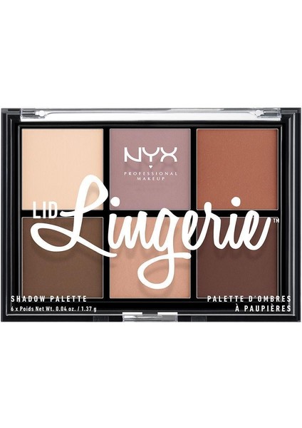 Nyx Göz Farı Paleti - Lingerie Shadow Palette 800897093242