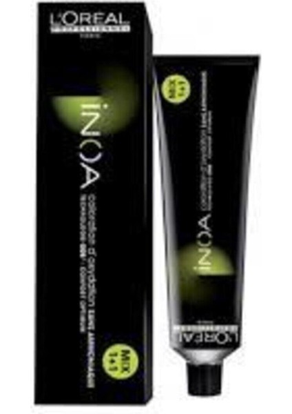 Inoa Koyu Kumral Küllü Saç Boyası 60 Ml 6.1 Numara