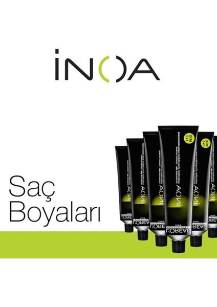 Inoa Inoa 7,43 Kumral Dore Bakır Saç Boyası 2x60 120 Ml ( 2 Adet )