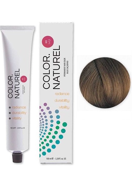 Color Naturel Saç Boyası 7.0 Kumral 100 Ml