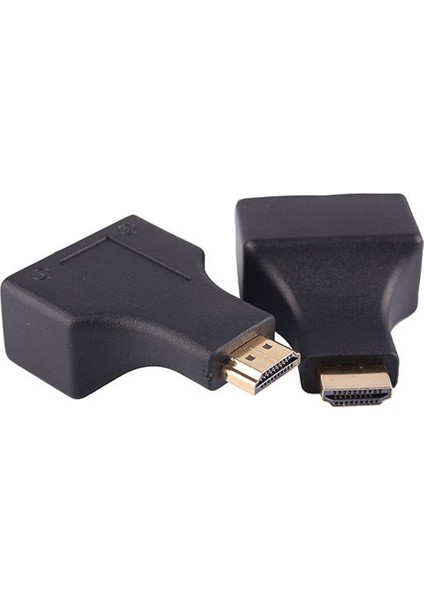 HDMI Extender Çevirici Cat 5e/6 Ethernet Kablo ile 30M Hdmı 1080P