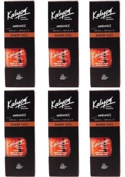 Tırnak ve Tırnak Eti Bakım Yağı 11 ml 6'lı Set