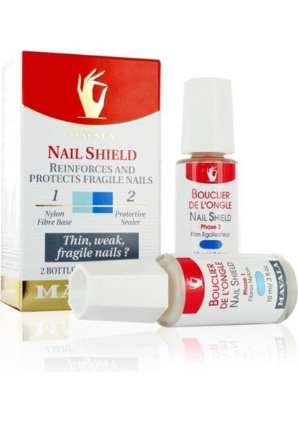 Nail Shield Tırnak Kalkanı 2X10 ml