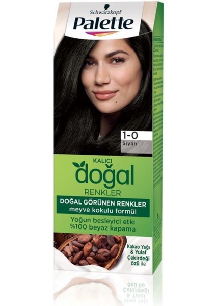 Kalıcı Doğal Renkler 1-0 Siyah fiyatları