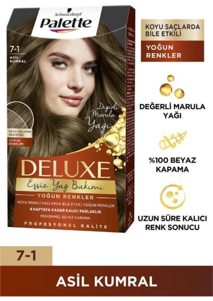 Deluxe Yoğun Renkler 7-1 Asil Kumral X 2 Adet fiyatları