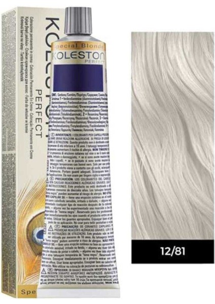 Koleston Perfect 12/81 Ekstra Inci Küllü Sarı
