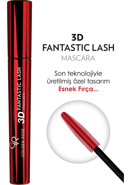 Siyah Maskara - 3D Fantastic Lash Mascara