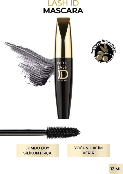 Cosmetics Lash Id Maskara Belirginleştirme ve Hacim Mscr Lash