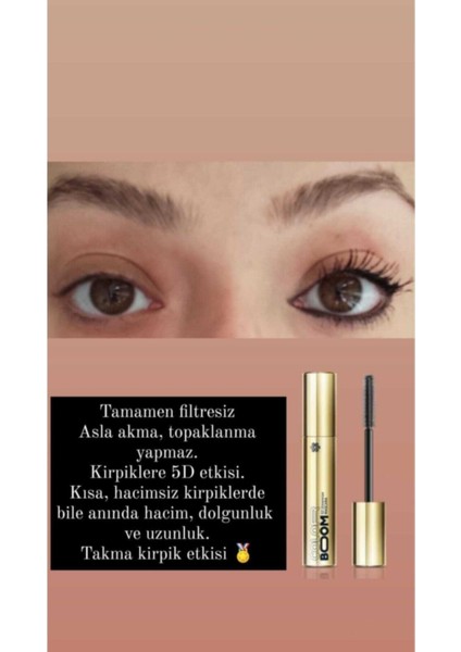 Mascara 5d Dimension 01 Extreme Black - Color Boom fırsatları