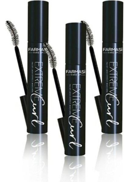 Extreme Maskara Rimel. 3 Adet