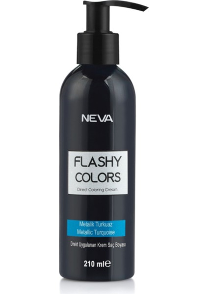 Flashy Colors - Metalik Turkuaz 210 Ml