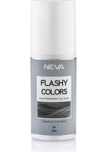 Flashy Colors Geçici Renk Saç Spreyi - Gümüş 75 Ml