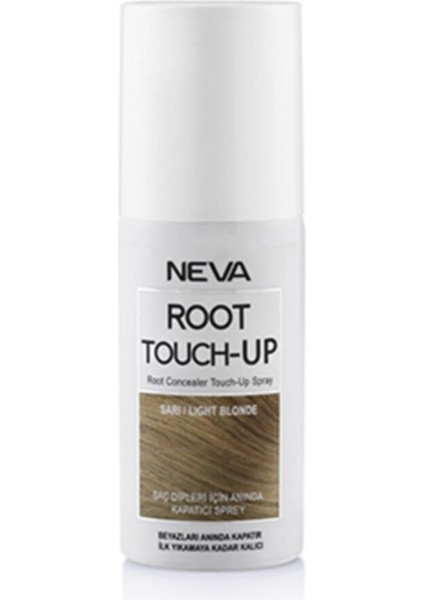 Sarı Root Touch Up Beyaz Saç Dipleri Için Anında Kapatıcı Sprey 75ml