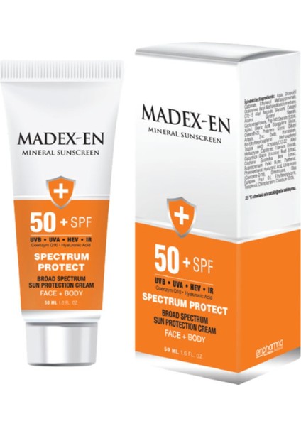 Mineral Suncreen Spf 50 Güneş Kremi