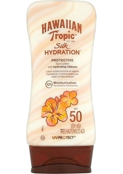 Hawaiian Tropic Hindistan Cevizi, Egzotik Tropikal Çiçekler Içeren Koruyucu ve Nemlendirici Vücut L