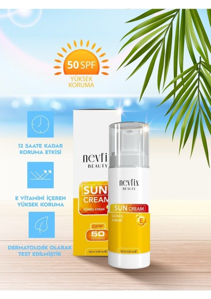 Beauty 50 Spf (Faktör) 100 ml Güneş Kremi