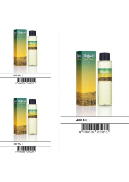 Kolonya 400 ml 3 Adet