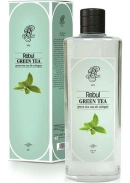 Green Tea - Yeşil Çay Kolonyası Cam Şişe - 270 cc