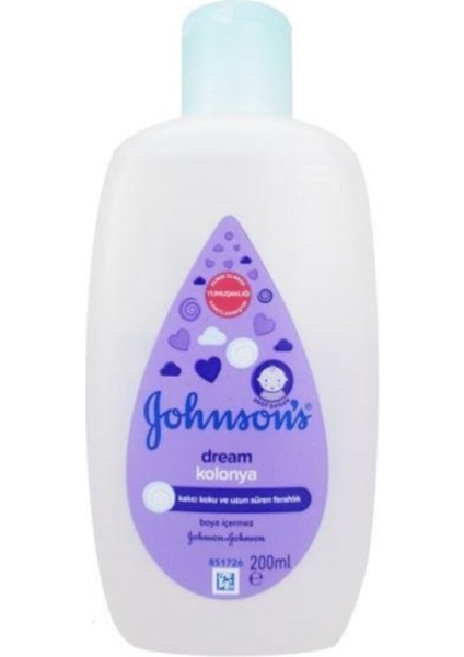 Johnsons Baby Johnson's Baby Johnson's Dream Kolonya 200 ml