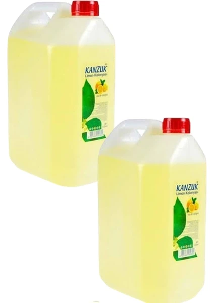 Kolonya 80 Derece Limon Kolonyası 2 Adet 5 Litrelik Bidon Kolonya