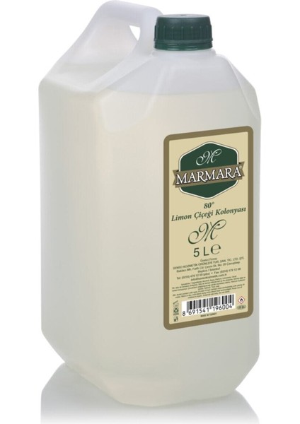 Limon Kolonyası 5 Litre