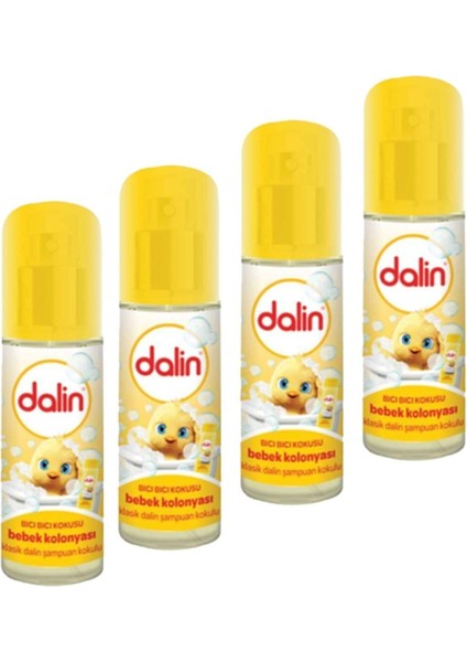 Bıcı Bıcı Bebek Kolonyası 100 ml x 4 Adet