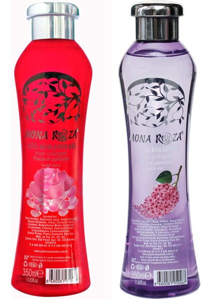 Efsane Kolonyalar Seti 2'lü Set 2 (350 ml -2 Adet)