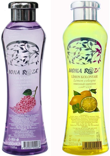Efsane Kolonyalar Seti 2'lü Set 12 (350 ml -2 Adet)