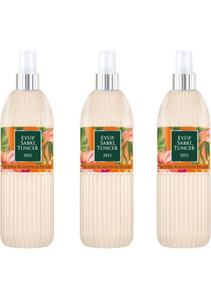 Bodrum Mandalinası 150 ml Sprey Kolonya - Pet Şişe 3 Adet