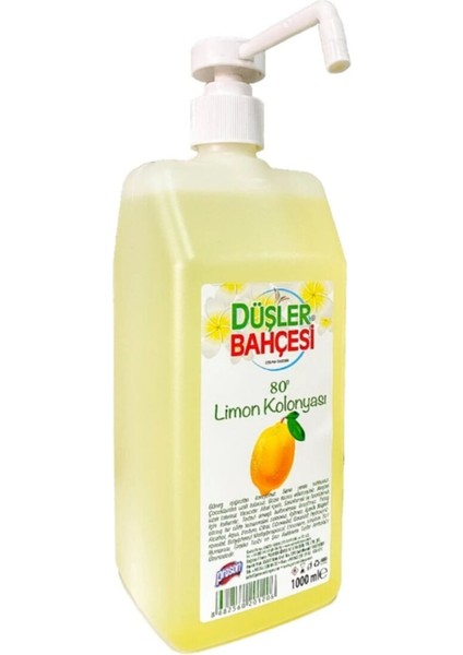 1lt Bidon Pompalı Limon Kolonyası Düşler