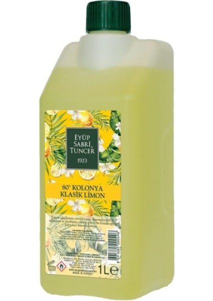 Klasik Limon Kolonyası 1 Lt