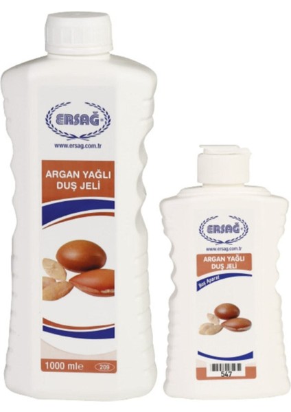 Aparatlı Argan Yağlı Duş Jeli 1000 Ml.