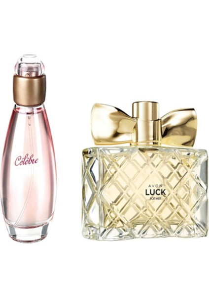 Celebre Edt 50 ml Kadın + Luck Edp 50 ml Kadın Ikili Set