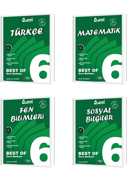 6. Sınıf Tüm Dersler Soru Bankası Best Of