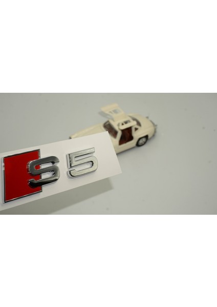 Audi S5 Bagaj Krom Abs 3m 3D Yazı Logo Amblem Orjinal Ürün