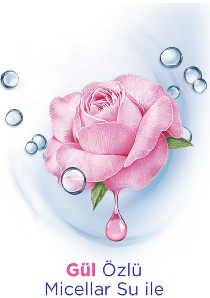 Micellar Care Gül Özlü Micellar Su ile Banyo ve Duş Jeli 500 ml x 2 Adet + Duş Lifi Hediy fiyatları