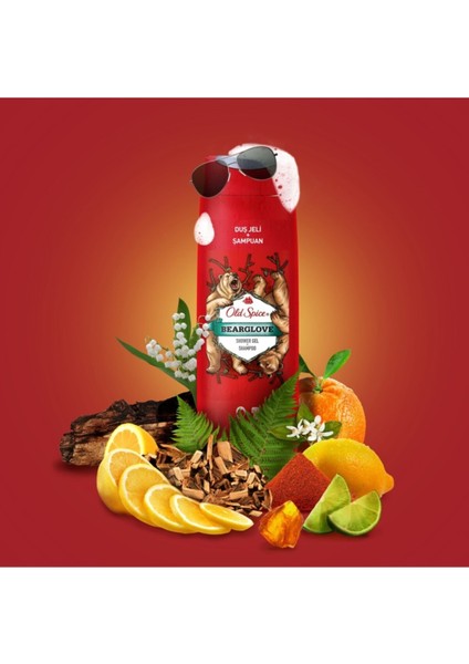 Old Spice Duş Jeli & Şampuan 400 ml Bearglove