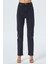 Antrasit Yüksek Bel Slim Straight Fit Fermuarlı Jean Pantolon C 4694-007 2